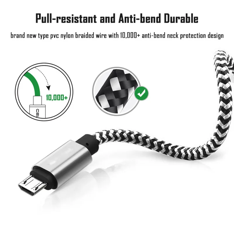 Кабель зарядного устройства микро usb для зарядки DOOGEE Y7 Y8c N10 c1 X6 X20 X30 X50 BL12000 S50 BL5000 X60L