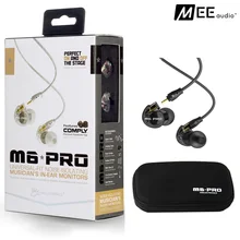 Новый Проводной наушник МИ аудио M6 PRO Universal-Fit наушники с Шумоизоляцией музыканта В Ушные Мониторы гарнитура с розничная коробка