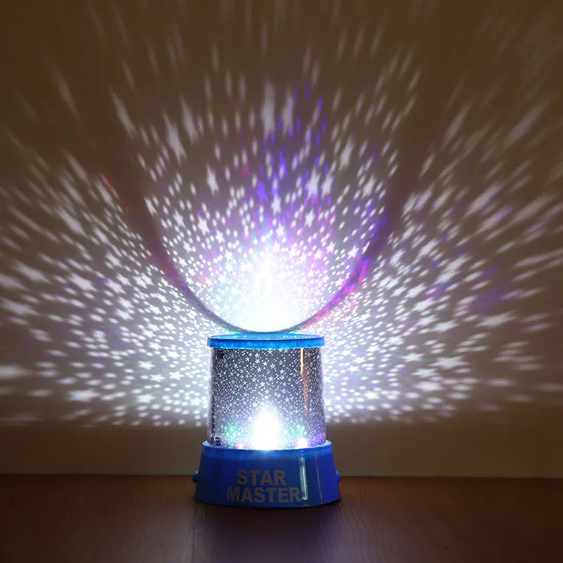 LED USB Star Light Sleep Romantic Starry Night Sky Projector Cosmos Lamp Kids