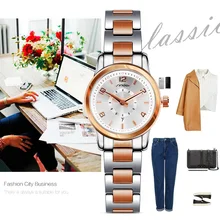 SINOBI Mode Femmes Montres Or Bracelet Top Marque De Luxe Dames Horloge À Quartz Femme Bracelet montre Montres Femmes