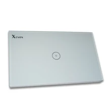 Xenon Light Switch panel smart phone control APP Panel turn on/off switch WiFi smart remote control wall switch 1 gang US