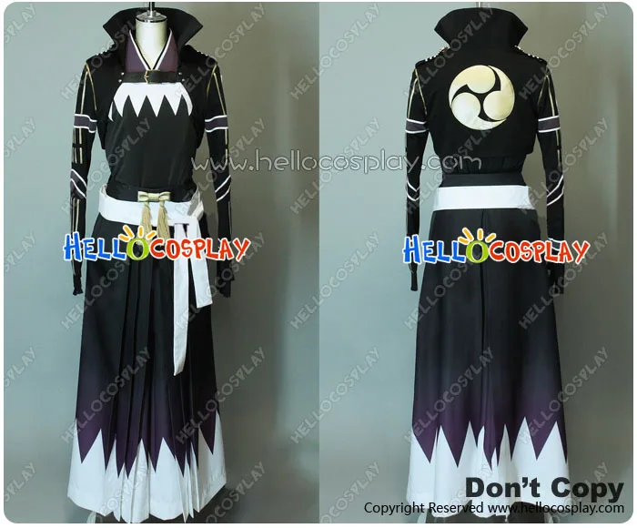 

Hakuouki Shinsengumi Kitan 2010 календарь Тошизо Хиджиката Косплей Костюм H008