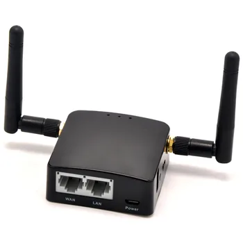 

GL.iNet GL-AR300M16 Qulcomm QCA9531 300Mbps Wireless Mini WiFi Router OPENWRT Travel Router 128MB RAM with 2 * 2dBi WiFi Antenna
