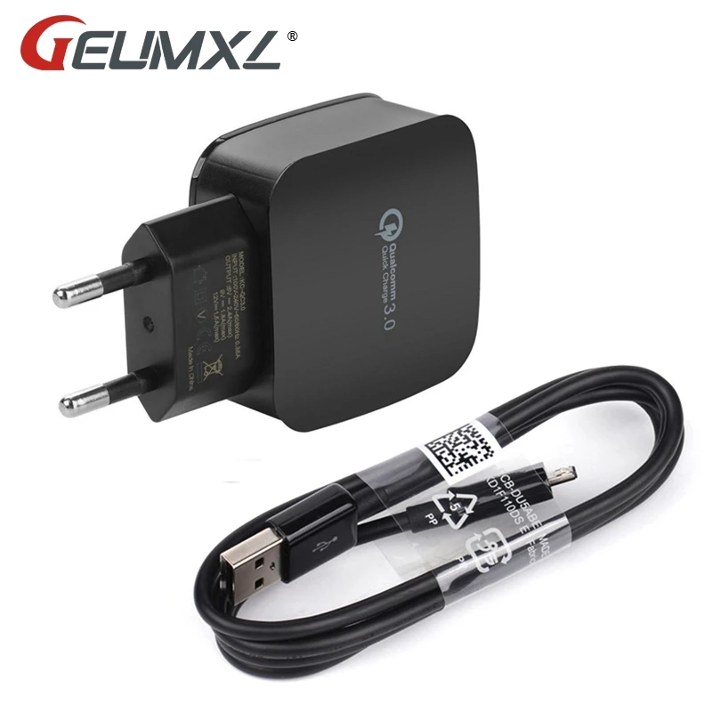 

GEUMXL Micro USB Cable 5V 3A Quick Charge 3.0 Charger Adapter For Samsung A3 A5 j7 S3 S4 S5 Huawei Xiaomi HTC Sony LG Nokia Moto