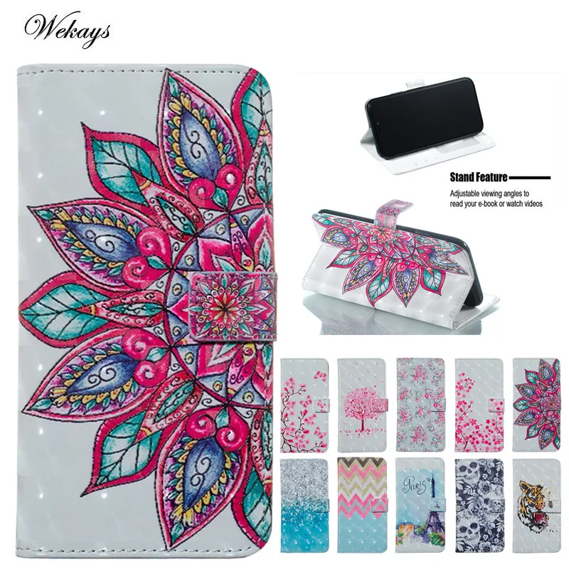 

Cute 3D Cartoon Phone Case Leather Flip Cover For Samsung Galaxy J3 J5 J7 2016 A3 A5 2017 A320 A520 J330 J530 J730 J3 Pro Coque