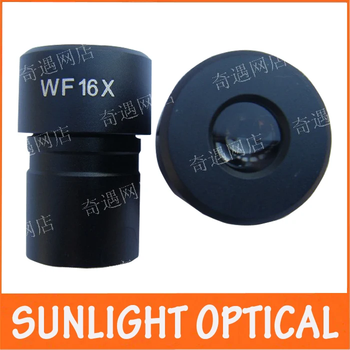 

16X Magnification Small Biological Microscope Eyepiece Lens with Mounting Size 20mm