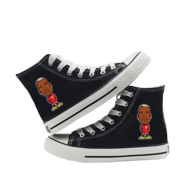 double heel sneakers