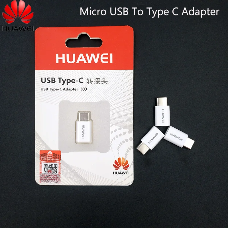 

Original HUAWEI Micro USB To USB 3.1 Type C Converter Cable Adapter For Huawei P10 Plus Mate 10 20 30 Pro Nova 2S 2 Plus 3 3E