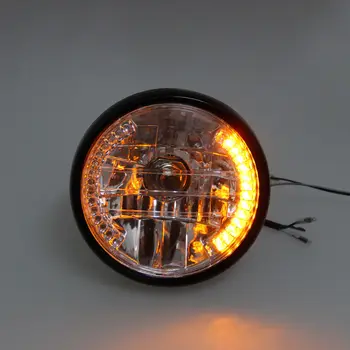 

7\" Motorcycle Headlight Motorcycle Headlight Turn Signal LED Indicators