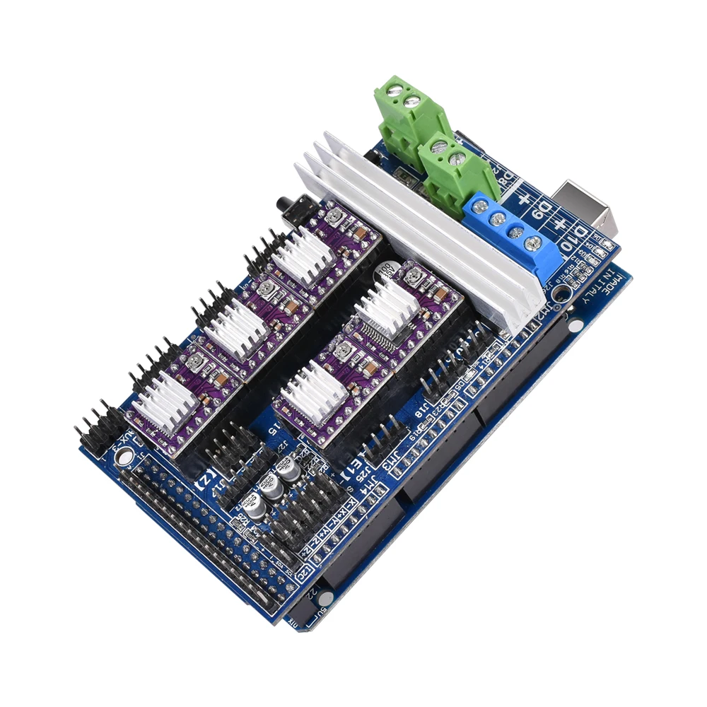 Ramps 1,6 3d контроллер принтера материнская плата Ramps 1,5 Ramps 1,4 RepRap+ Mega 2560 R3+ 12864 ЖК-дисплей+ TMC2130/DRV8825