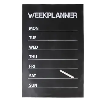 

New Slate Wall Sticker Weekly Planner Removable Slate Sticker House Decoration