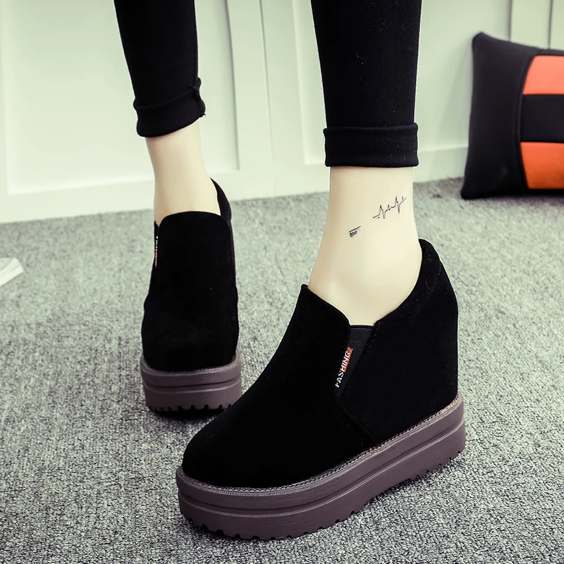 

Dropshipping Women Casual Platform Shoes High Heels Shoes Wedges Women Shoes trainers Loafers Height Increasing zapatos mujer