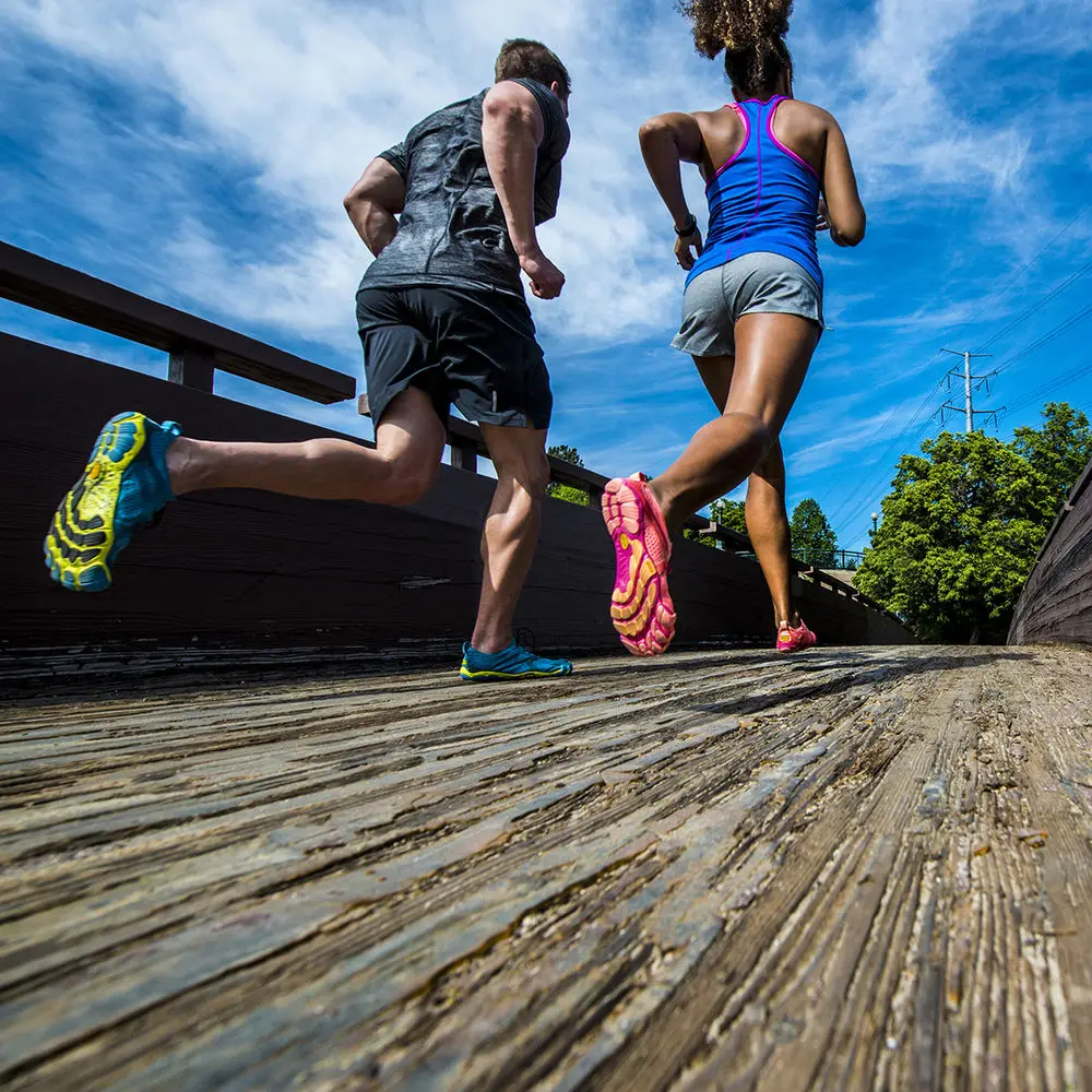 Vibram Fivefingers V-RUN, женские кроссовки для занятий спортом на открытом воздухе, беговые кроссовки с пятью пальцами, дышащие износостойкие кроссовки с пятью носками