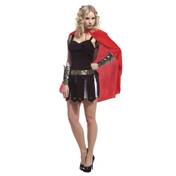 

Shanghai Story woman Warrior halloween party cosplay costume, female women Rome knight costume