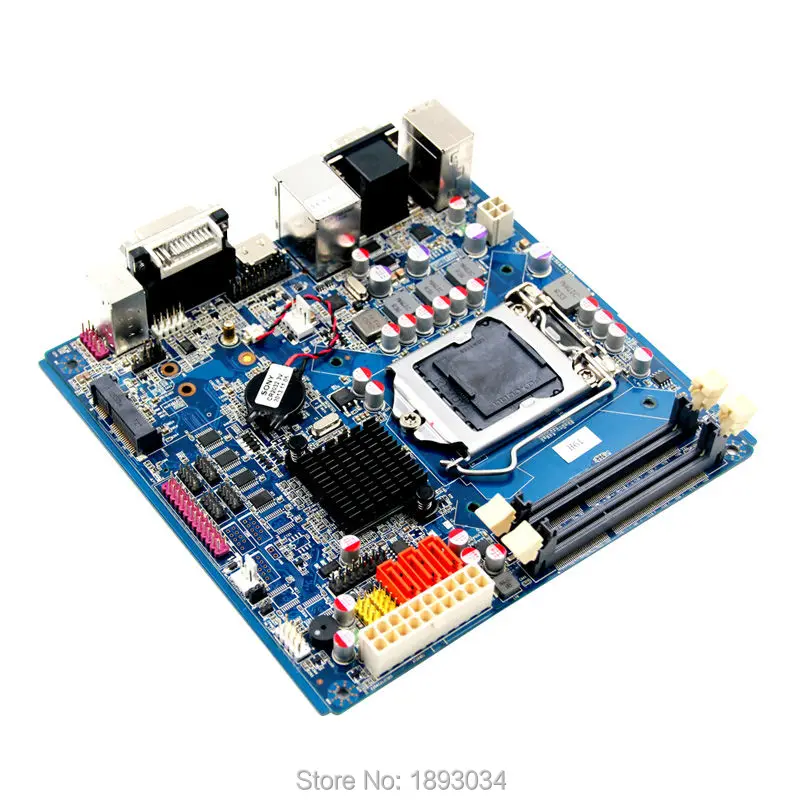 

LGA1155 POS Mainboard 1080P Slim 1080p motehrboard with Intel H61 Express Chipset