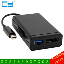 Thunderbolt Port to USB 3 0 eSATA SATA Hard Disk Drive Adapter Cable