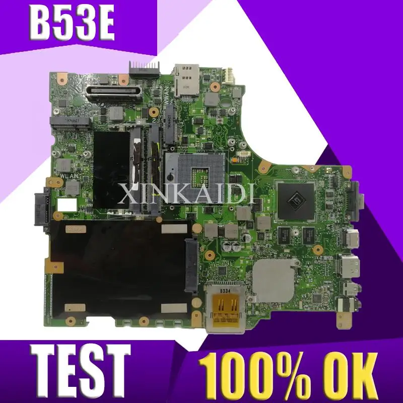 Материнская плата XinKaidi B53E/S для ноутбука ASUS B53E B53S B53F B53J B53A B53 протестированная