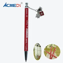 ACMECN ручки шариковые швейцарские элементы Милая ручка с подвеской милая Шариковая ручка обратно в школу ученикам инструменты для письма подарки