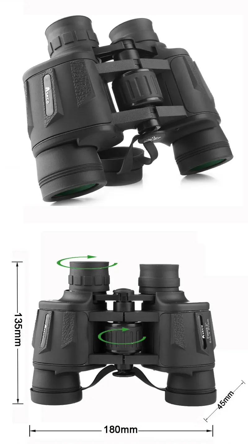 Telescópio de Caça Binóculos à Prova Água para Caça Askco Binóculos Profissional Zoom Alta Qualidade Grande Claro Lll Visão Noturna Dwaterproof 8x40 9 High Quality Ferramenta