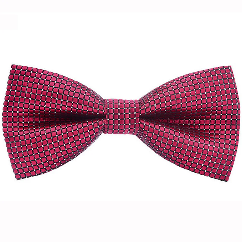YJSFG дом Галстуки doe мужской галстук-бабочка в крапинку Мода Бизнес Свадебный галстук мужской шелковый широкий галстук бабочка подарки для мужчин - Цвет: 13