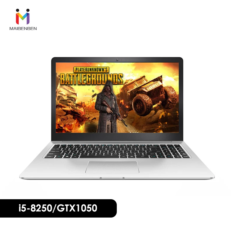 Ультратонкий офисный ноутбук MAIBENBEN DAMAI 6 S 15,6 "i5-8250U/8G/PCI-E 256G SSD/NVIDIA GTX1050 4G/DOS/серебристый