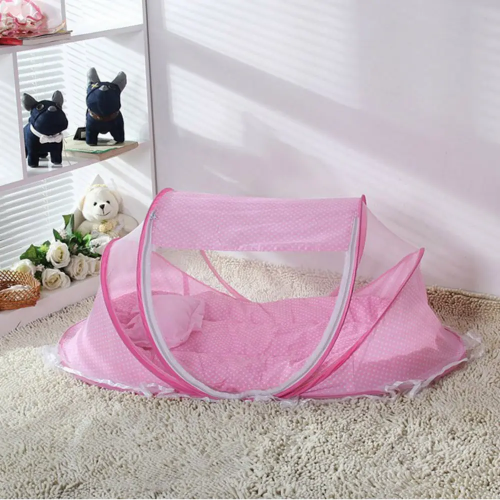 portable bassinet with mosquito net