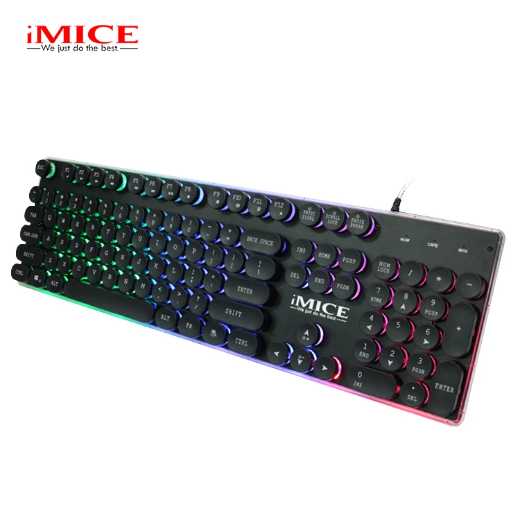 

Steam Punk Gaming Keyboard PC Gamer Backlit Keyboard Waterproof Mechanical Feel Keyboards Usb Wired Game Keyboards For Computer