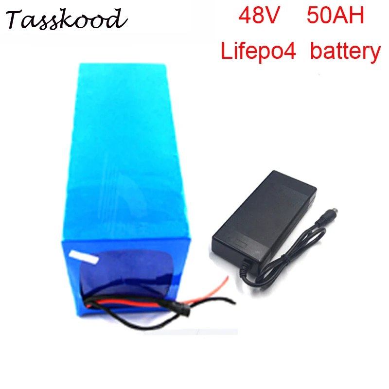 

No taxes rechargeable 48v 50 lifepo4 lithium ion electric car battery/Golf Cart/ RV/ Marine