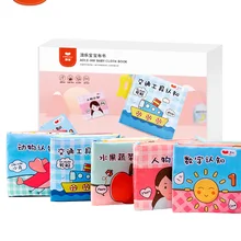 Детская книга для обучения, детская книга для чтения, можно есть моющиеся книги