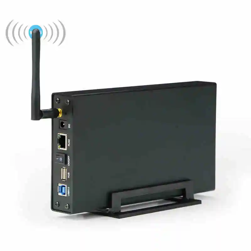 

Black hdd case usb to sata hdd hard disk case wifi router case wifi repeater aluminum wifi storage with USB 2.0/USB1.1