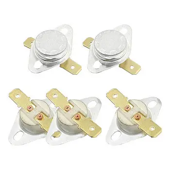 

5 Pcs 80C Thermostat Normal Closed Ceramic Temperature Switch 250V 10A