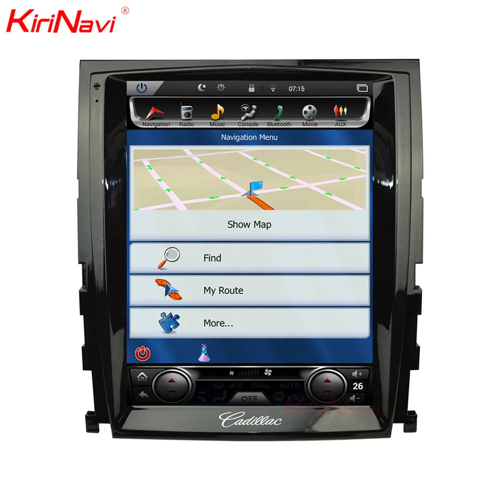 Best KiriNavi Vertical Screen Tesla Style 10.4 Inch Car Dvd Player For Cadillac Escalade Navigation Car Radio GPS 2007-2012 4G WIFI 1 Best KiriNavi Vertical Screen Tesla Style 10.4 Inch Car Dvd Player For Cadillac Escalade Navigation Car Radio GPS 2007-2012 4G WIFI 1