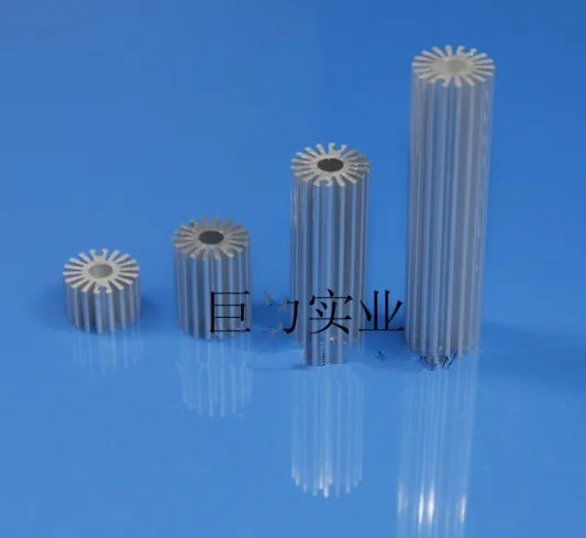 

Fast Free Ship Sunflower Radiator for 3W LED lamp bead high 300mm,Diameter 19.5mm Cylindrical Type LED Circular Radiators