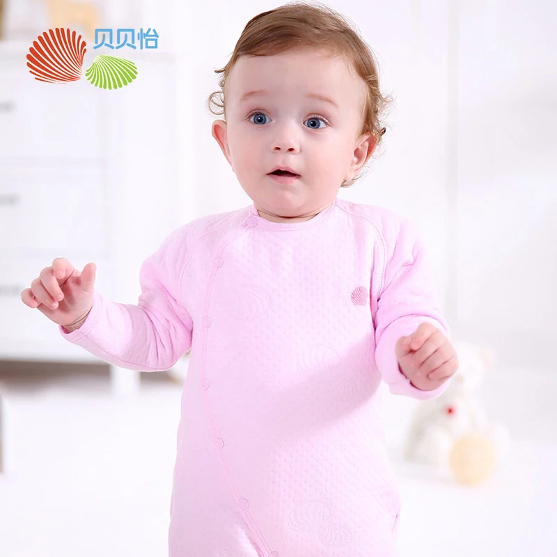 

Bornbay Newborn baby Simple clothes 100% cotton baby boy girl long sleeve romper baby cotton pajamas toddle infant roper