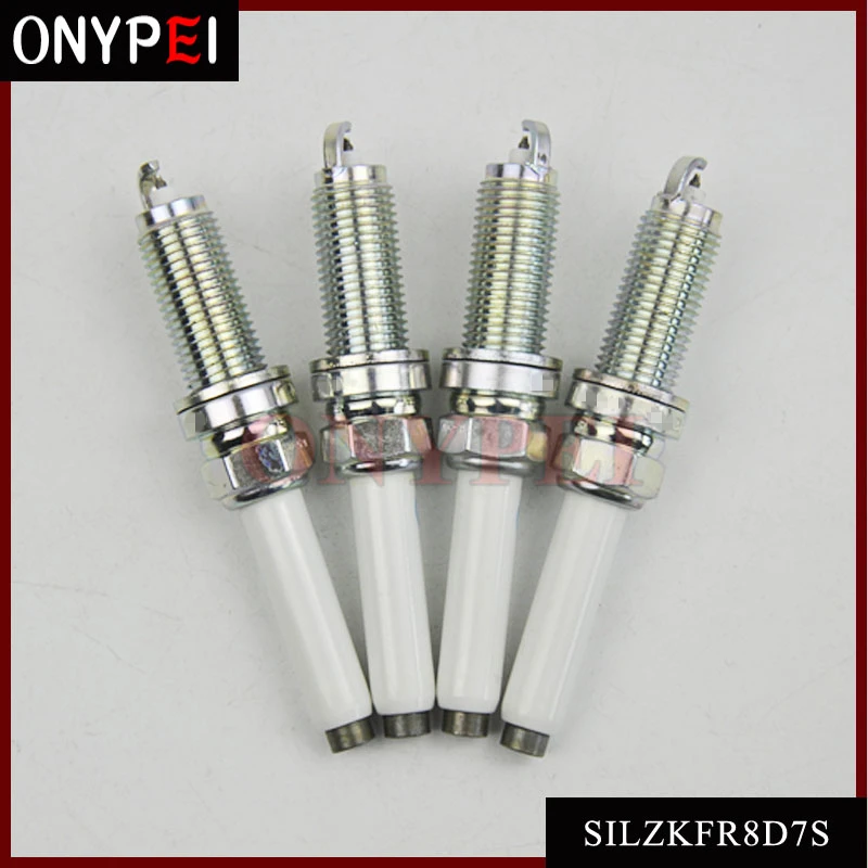 4 шт./лот иридиевая Свеча зажигания SILZKFR8D7S A0041597503 для Mercedes Benz W166 W190 W218|Свечи и