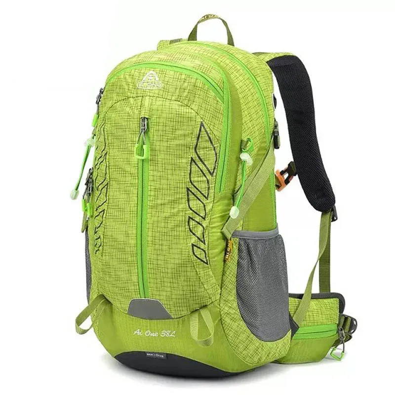 

Outdoor waterproof mountaineering bag hiking climbing riding travel backpack sports camping knapsack shoulder unisex rucksack