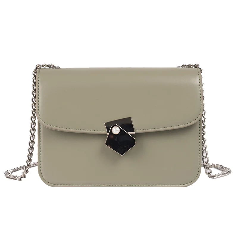 

2019 Women PU Leather Small Handbag Designer Chain Black Female Crossbody Bag Handbags Ladies Hand Bags Shoulder Bag A5