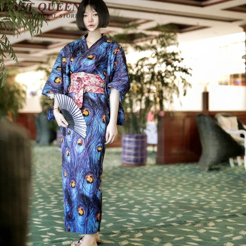 Женское платье в японском стиле юката haori obi 2018 KK405 | Тематическая одежда и