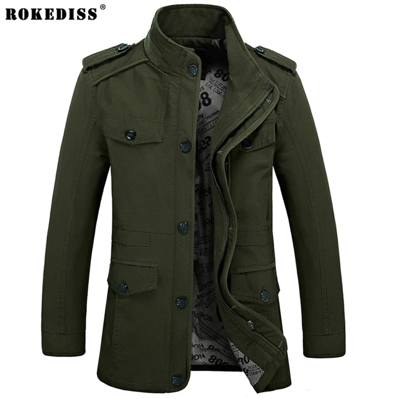 Large Size Military Style Jackets For Men Army Military Jacket Chaqueta ...