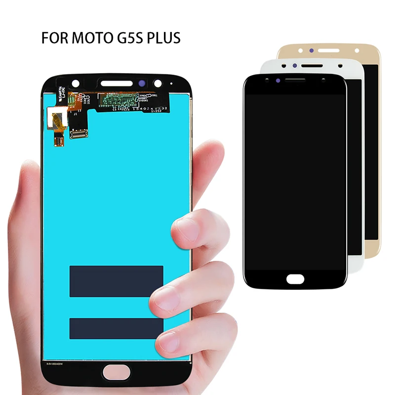 5 &quotЖК дисплей для Motorola Moto G5S Plus IPS сенсорный экран XT1802 XT1803 XT1805 XT1086 дигитайзер
