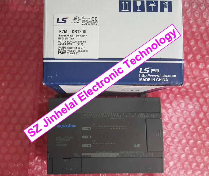 

K7M-DRT20U Authentic original LG(LS) PLC CONTROLLER , PLC MODULE