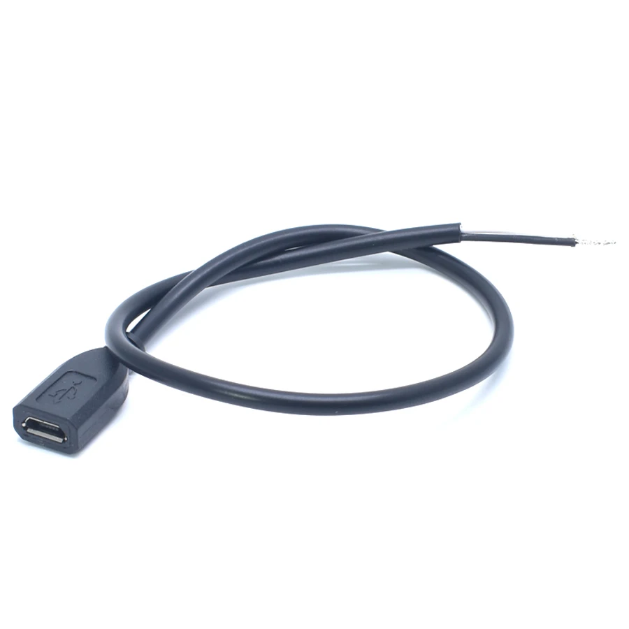 EClyxun 1 шт. 30 см 5Pin Micro USB гнездовой кабель питания 3A 2 ядра белый + черный V8 Сделай Сам Зарядка Разъем для макс. OD3.5mm2 EClyxun 1 шт. 30 см 5Pin Micro USB гнездовой кабель питания 3A 2 ядра белый + черный V8 Сделай Сам Зарядка Разъем для макс. OD3.5mm2