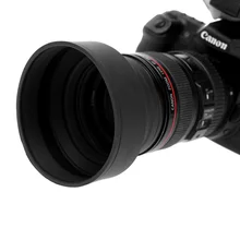 58 мм альтура фото разборная резиновая Камера бленда объектива для Canon Rebel T5i 700D 650D 600D 550D 500D 450D 400D 350D 300D 1100D