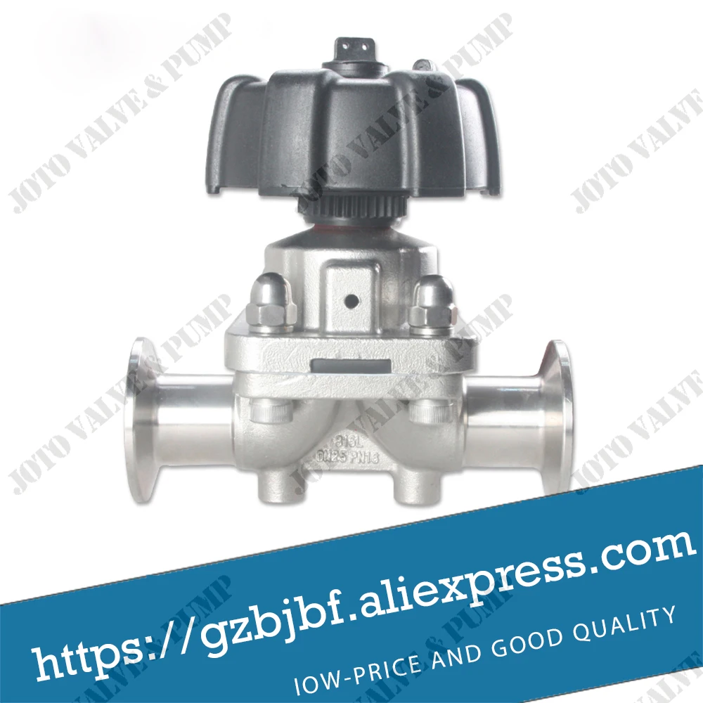 DN15 Stainless Steel 316 Quick install Diaphragm Valvein Valve from