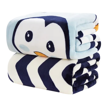 

Super Soft Warm Flannel Coral Fleece Blanket Printed Sofa Cover Winter Bedlinens Faux Fur Mink Throw Blankets On The Bed