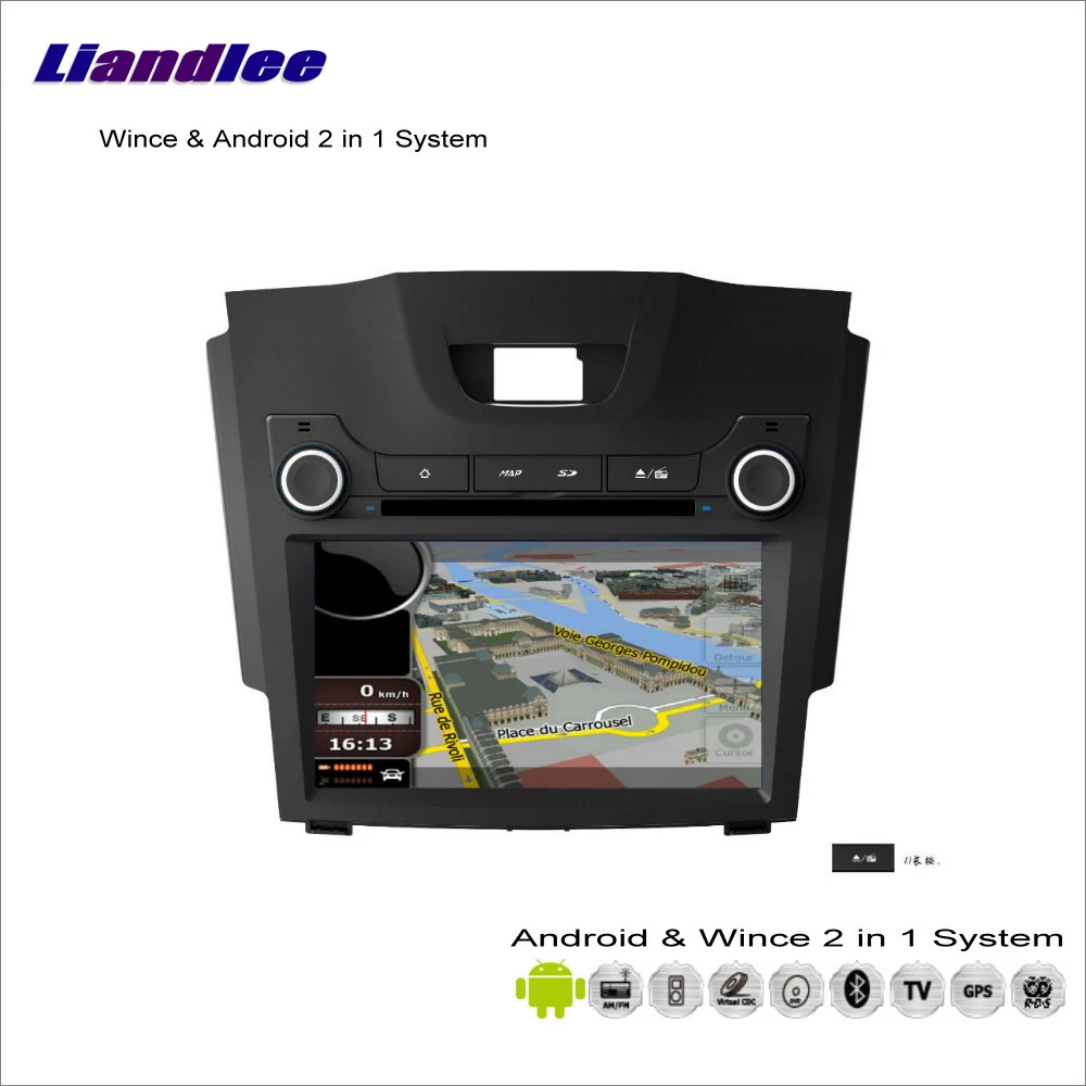 Sale Liandlee For Chevrolet Colorado / S10 2012~2013 Car Radio BT CD DVD Player GPS Nav Navigation Wince & Android 2 in 1 S160 System 0 Sale Liandlee For Chevrolet Colorado / S10 2012~2013 Car Radio BT CD DVD Player GPS Nav Navigation Wince & Android 2 in 1 S160 System 0