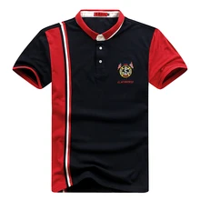 Размера плюс 5XL 6XL 7XL 8XL бюст 155 см акулы брендовая футболка-поло для мужчин из хлопка короткие вышивка поло рубашка Большой Размеры XXL XXXL 4XL