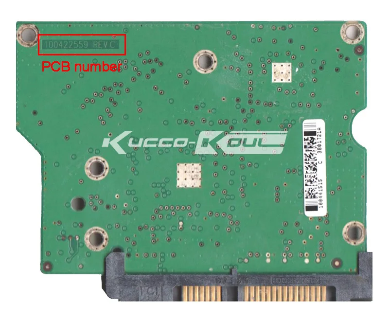 

hard drive parts PCB logic board printed circuit board 100422559 for Seagate 3.5 SATA hdd data recovery hard drive repair