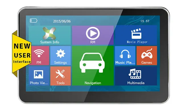 XGODY 560 5 inch Nawigacja GPS samochód Truck Navigator 128M + 8GB FM SAT NAV Navitel Rosja Mapa 2018 Europa Ameryka Azja Afryka mapy -