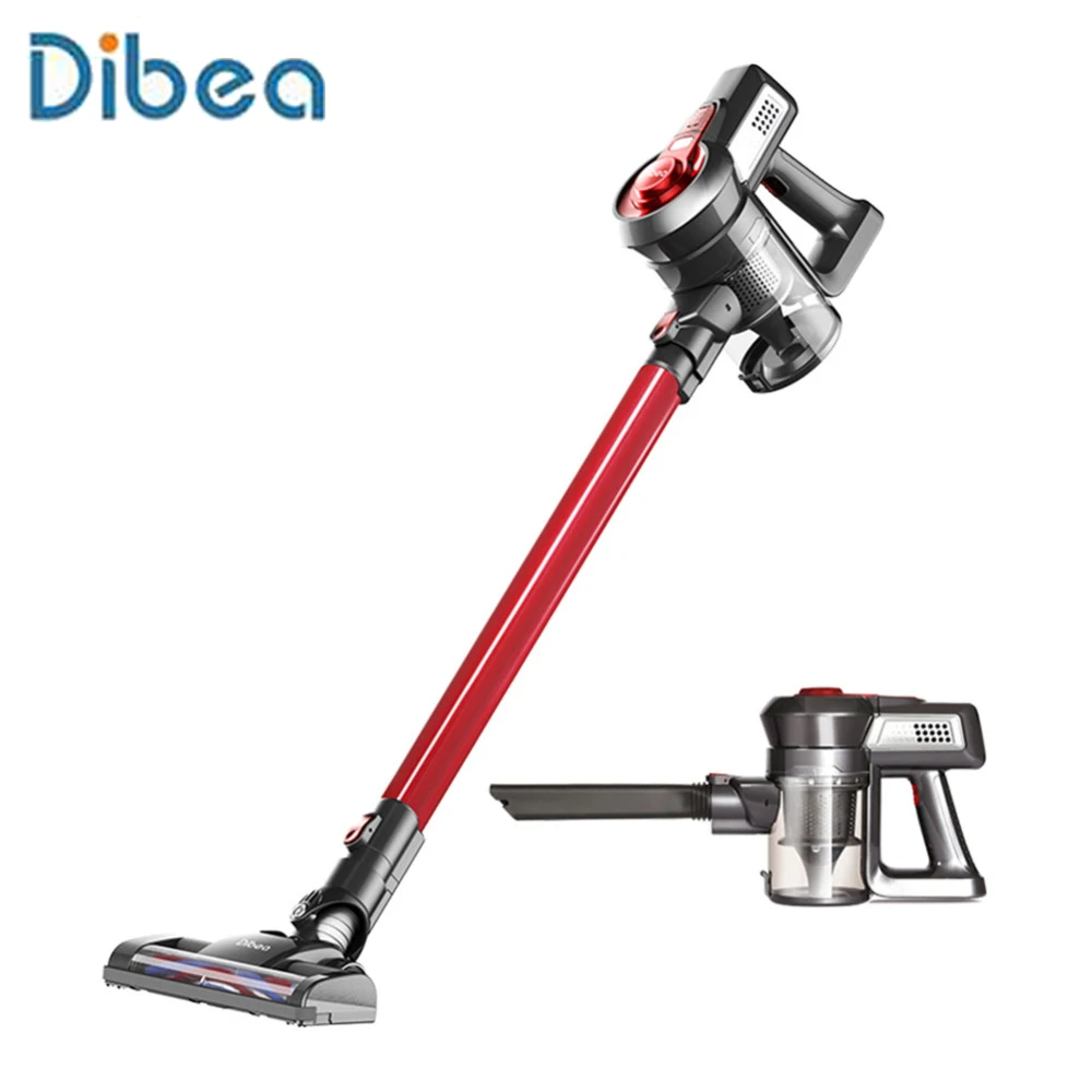 

Dibea T6 Cordless Handheld Vacuum Cleaner 7kpa Suction Dust Collector Aspirator Sweeper with Acarid-killing Brush for Home